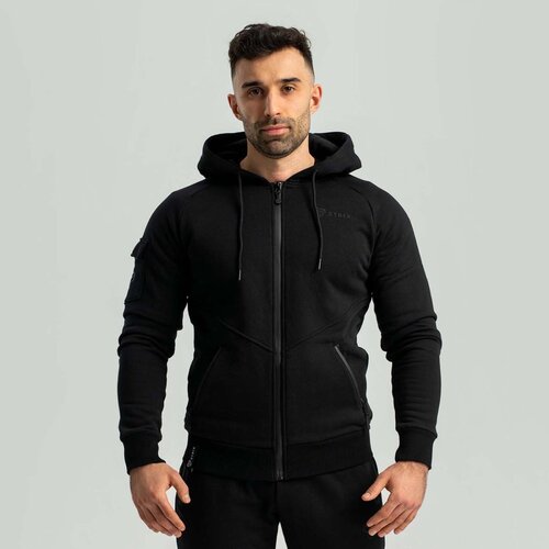 STRIX duks Zip Up Nova black Cene