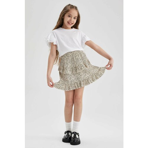 Defacto Girl Patterned Skirt Slike