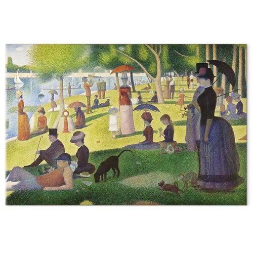  Slika - Georges Seurat &ndash; Sunday Afternoon on the Island of La Grande Jatte 90x60 Cijene