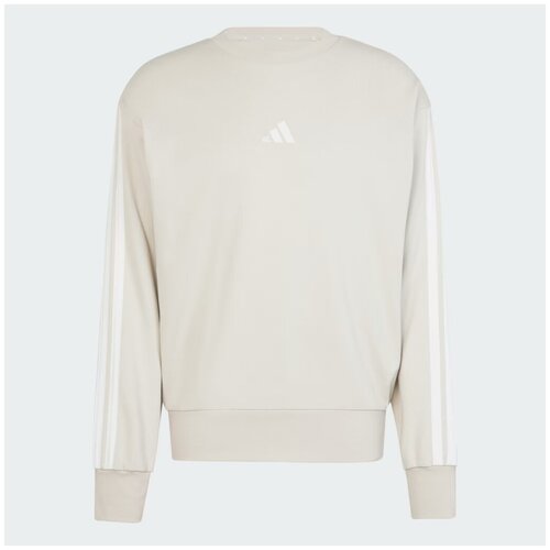 Adidas Puloverji ESSENTIALS FRENCH TERRY 3 BANDAS Bež Slike