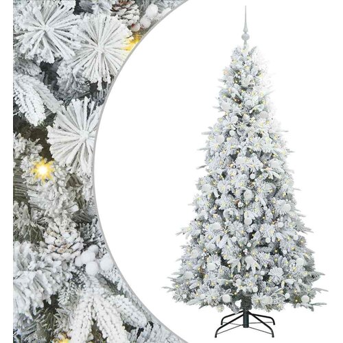 vidaXL Umetno Zložljivo Božično Drevo Zelena 210 cm PE in PVC, (5000065871) Cene