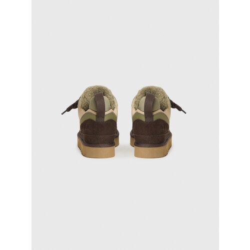 Ugg Gležnarji z vezalkami &amp;#039;Lowmel&amp;#039; bež / temno rjava / oliva Slike