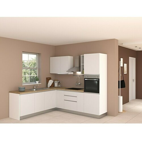 Marinelli Cucine Montažna kutna kuhinja Luce (Š x D: 250 x 225 cm, S električnim uređajima) Cijene