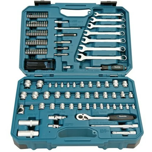 Makita 120 - delni set ročnega orodja in vijačnih nastavkov E-06616