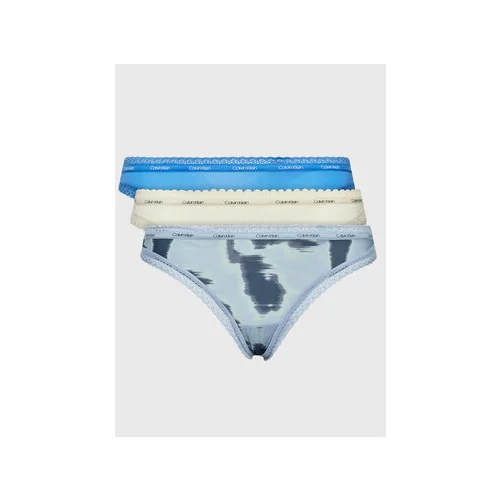 Calvin Klein Underwear Set 3 parov tangic 000QD3802E Pisana