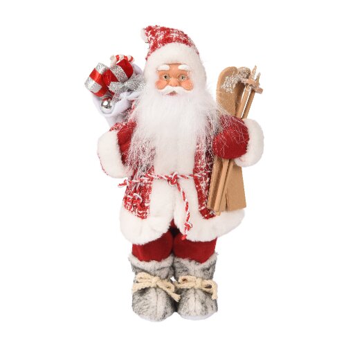  novogodišnja figura crveni deda mraz 30cm Cene