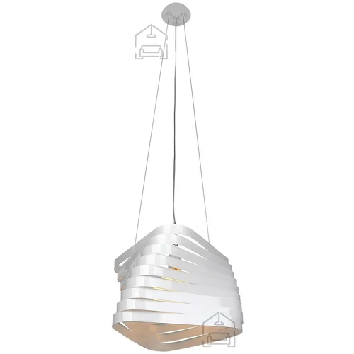 Candellux Viseča stropna svetilka Bizo 1x60W E27 38cm White