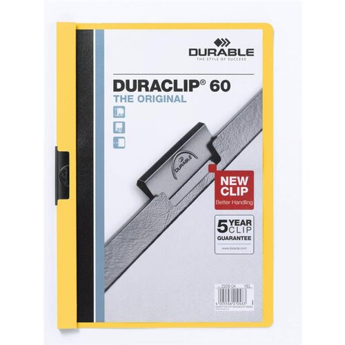 Durable Mapa Duraclip 2209, Žuta Slike