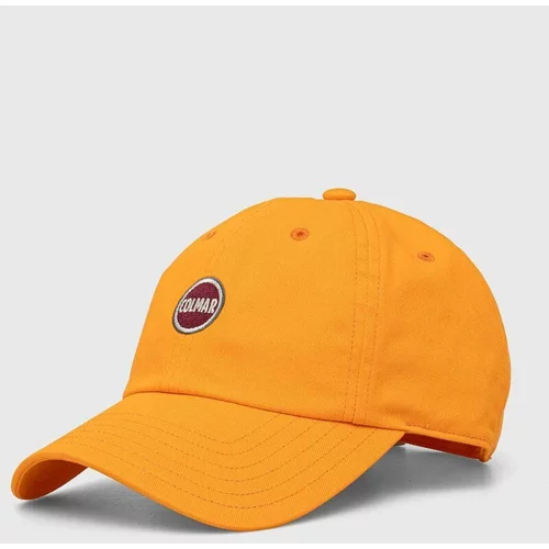 Colmar Bombažna bejzbolska kapa oranžna barva