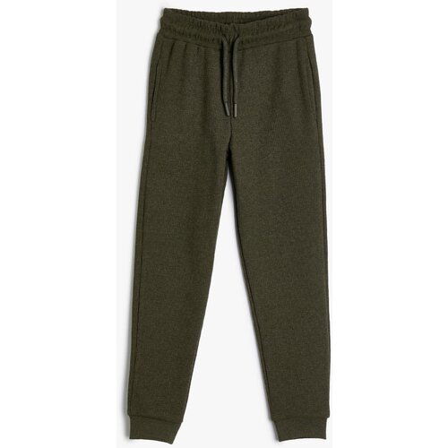 Koton Basic Jogger Sweatpants with Pockets and Tie Waist Cene