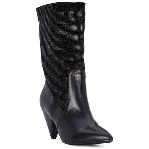 Juice Shoes TEVERE NERO STRASS NERI Crna Slike