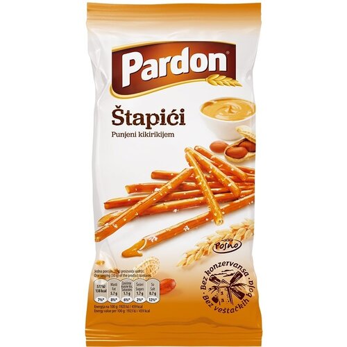 Pardon Štapići MARBO sa kikirikijem 40g Cene
