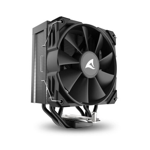 Sharkoon CPU A40 BLACK AIR COOLER 120mm PWM 220W procesorski hladilnik Cene