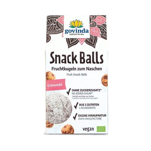 Govinda Snack Balls užitna ostrica, bio Cene