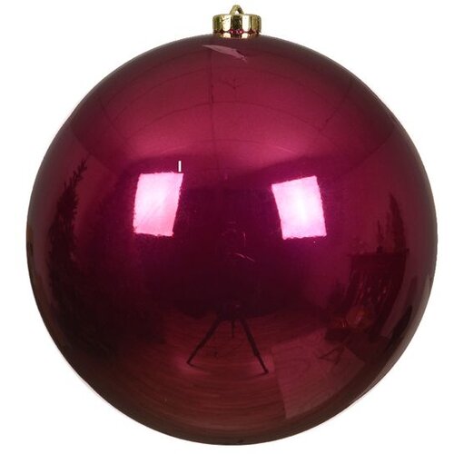 Dekordom novogodišnja kugla za jelku 20cm 022418 - Oxblood - KMG Cene