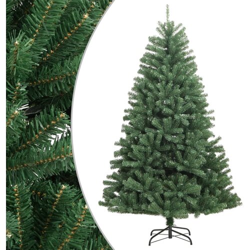 vidaXL Umetna novoletna jelka s stojalom zelena 210 cm Cene