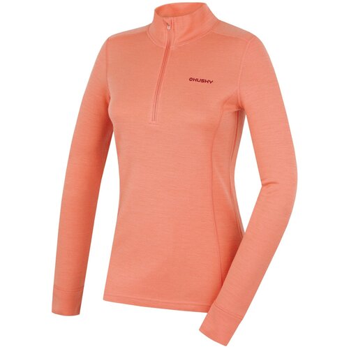 Husky Women's merino sweatshirt Aron Zip L light orange Cijene