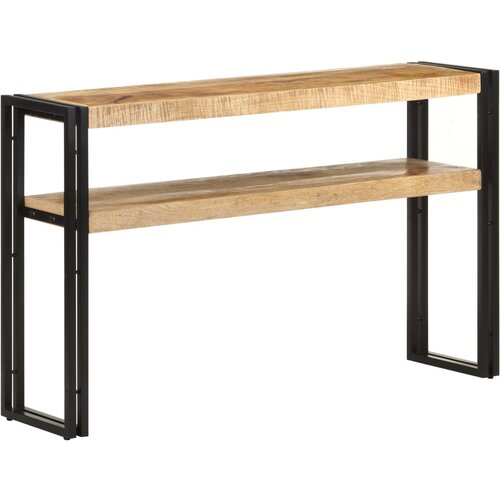 vidaXL Konzolna mizica 120x30x75 cm robusten mangov les Cene