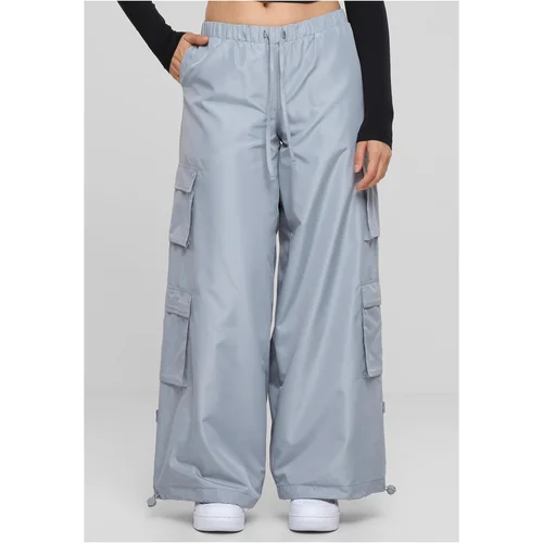 Urban Classics Women's Ripstop Double Cargo pants gray