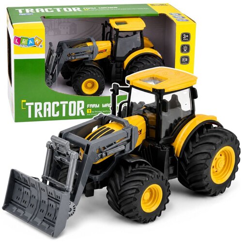  Poljoprivredni traktor sa svjetlima buldožera zvuci žuto 1:24 Slike