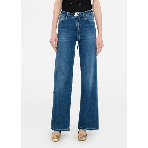 Liu Jo Jeans straight UF5101D0264 Modra Slike