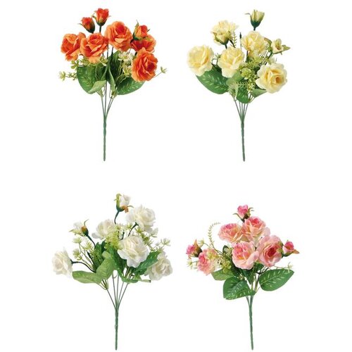  BUKET RUŽA 30CM SORTO PVC 101215 Slike