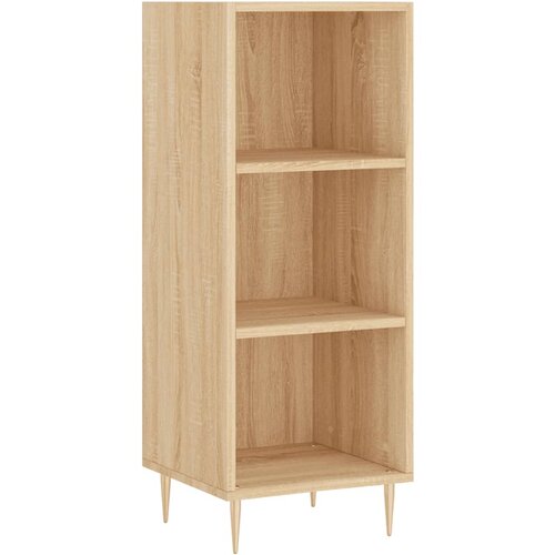 Maison Chic Komoda - Predalnik sonoma hrast 34,5x32,5x90 cm inženirski les, (21718048) Slike