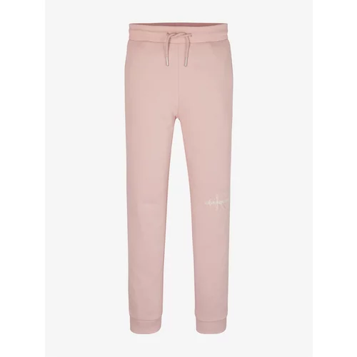 Calvin Klein Pink Girls' Sweatpants Jeans - Girls
