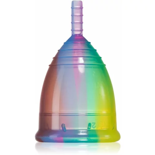 Yuuki Rainbow Jolly Classic 1 Economic Menstrualna čašica veličina large (⌀ 46 mm, 24 ml) 1 kom