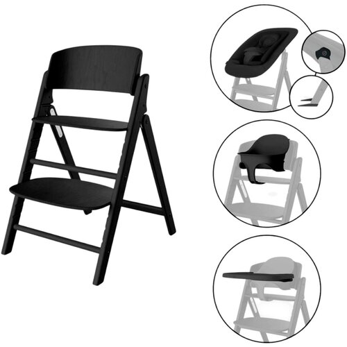 Cybex Gold® otroški stolček click&fold™ set 4v1 stunning black Cene