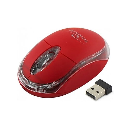 Titanum Mi&scaron; wireless 3D CONDOR, optical, red, 1000 dpi, TM120R Cijene