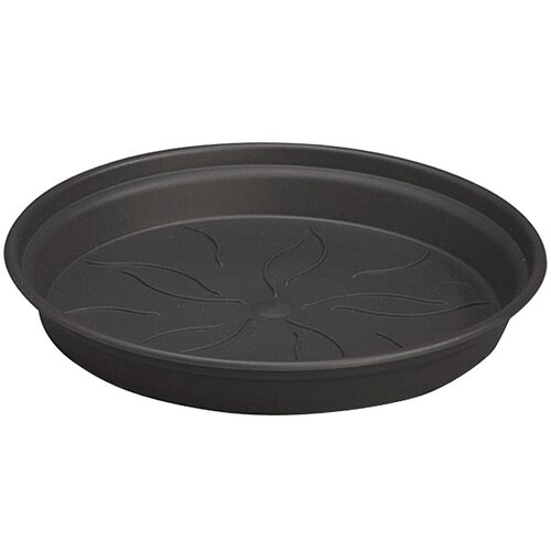 ELHO green Basics Podložak za teglu za cvijeće (Vanjska dimenzija (ø x V): 29 x 4 cm, Plastika, Crne boje) Cijene