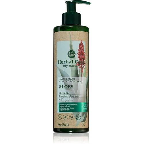 Farmona Herbal Care Aloe Vera hidratantno mlijeko za tijelo s aloe verom 400 ml Slike