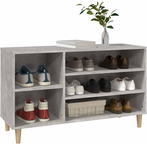  za cipele boja betona 102x36x60 cm konstruirano drvo Slike