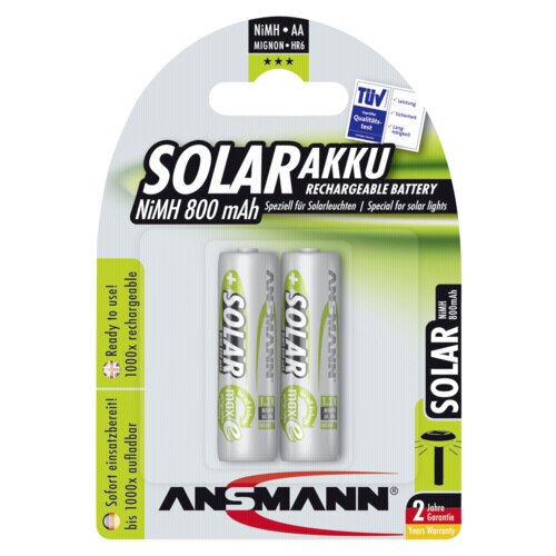 Ansmann Mignon (AA)-akumulator NiMH HR06 Solar maxE 800 mAh 1.2 V 2 kos, (20430860) Cene