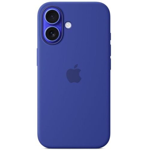 Apple iPhone 16 silicone case with MagSafe Ultramarine, (21458829) Cene
