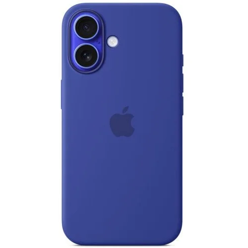 Apple iPhone 16 silicone case with MagSafe Ultramarine, (21458829)