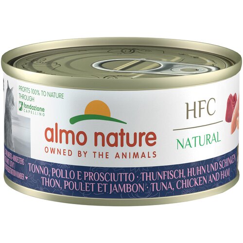 Almo Nature HFC Natural 6 x 70 g - Tuna, piletina i šunka Cijene