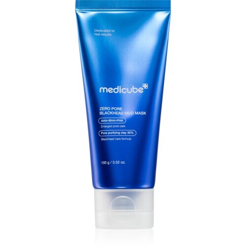 MEDICUBE Zero Pore Blackhead Mud Mask čistilna maska za obraz za problematično kožo 100 g Slike