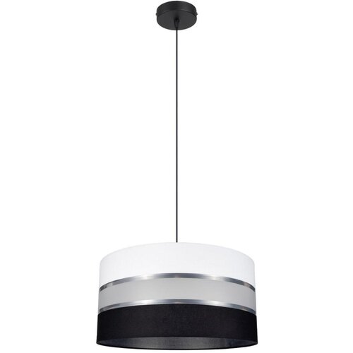  Luster na sajli CORAL 1xE27/60W/230V crno-bela Cene
