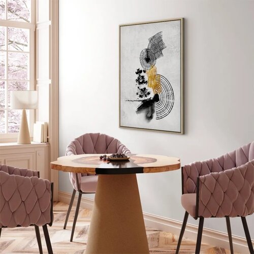  Slika - Landscape With the Sun (1 Part) Vertical 80x120 U prirodnom drvenom okviru Cene