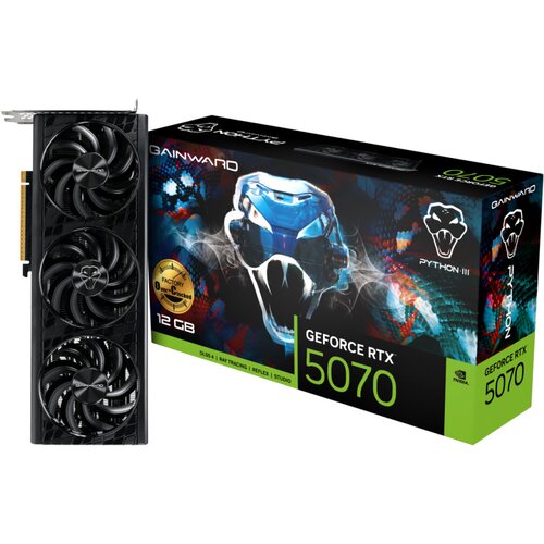 Gainward RTX5070 Python III OC 12GB GDDR7 HDMI 3xDP Cene