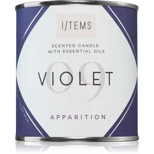 Items Essential 09 / Violet dišeča sveča 200 g