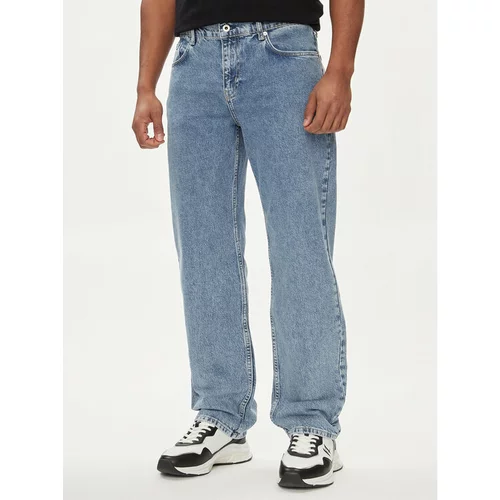 KARL LAGERFELD JEANS Jeans hlače 241D1108 Modra Straight Fit