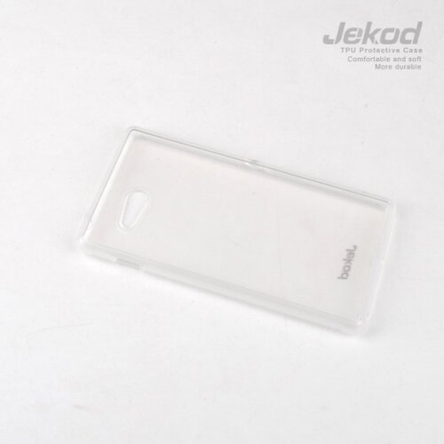 Jekod silikonski ovitek Sony Xperia M2 prozoren D2303 TPU/T + Za&amp;Aring;&amp;iexcl;&amp;Auml;itna folija Slike