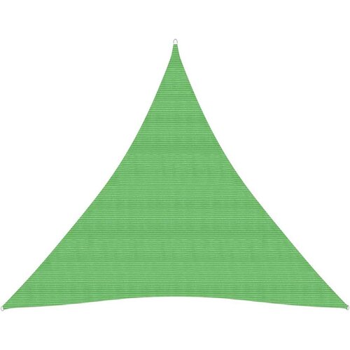 Senčno jadro 160 g/m² svetlo zeleno 6x6x6 m HDPE, (20965297) Cene