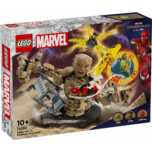 Lego 76280 Spider-Man proti Sandmanu: končna bitka