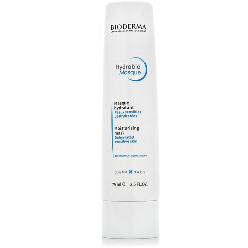 Bioderma Hydrabio Masque hidratantna i hranjiva maska za osjetljivo i vrlo suho lice 75 ml Slike