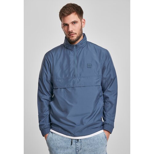 Urban Classics Jacket with concealed hood, vintage blue Slike