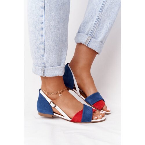 Maciejka Leather Sandals Cene